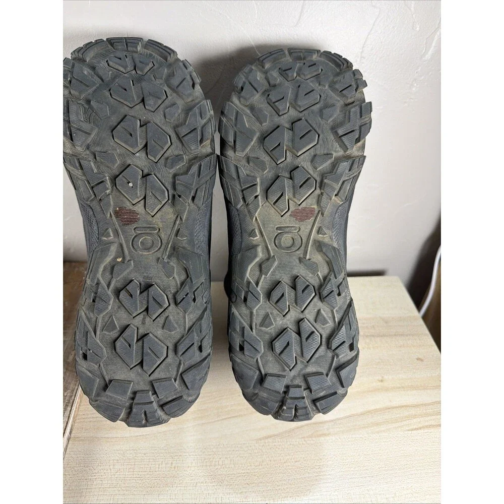 Oboz Sawtooth II Mid Waterproof Hiking Boots Black Men’s Size 12